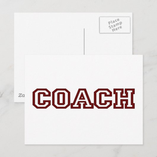 コーチ ポストカード (正面/裏面)