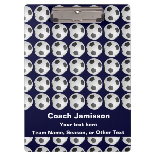 コーチ、名前、 クリップボード (正面)
