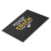 コーチ – 私がコーチだから ノートパッド (アングル)