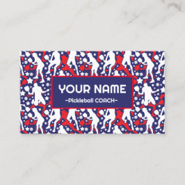 コーチPickleballアメリカのピックボール選手 名刺