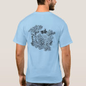 コーティングの実験室のワイシャツ Tシャツ (裏面)