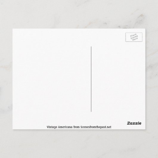 コーディからのご挨拶ワイオミング！ヴィンテージポストカード ポストカード (裏面)