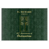 コーディネーショングリーンから50周年をカスタマイズ カッティングボード (正面)