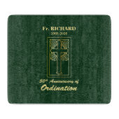 コーディネーショングリーンから50周年をカスタマイズ カッティングボード (正面)