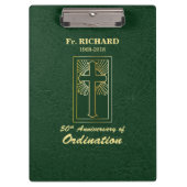 コーディネーショングリーンから50周年をカスタマイズ クリップボード (正面)