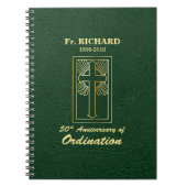 コーディネーショングリーンから50周年をカスタマイズ ノートブック (正面)