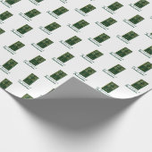 コーディネーショングリーンから50周年をカスタマイズ ラッピングペーパー (角)