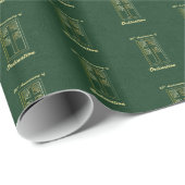 コーディネーショングリーンレザールック50周年 ラッピングペーパー (ロールコーナー)