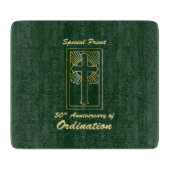 コーディネーションレザールック50周年司祭 カッティングボード (正面)