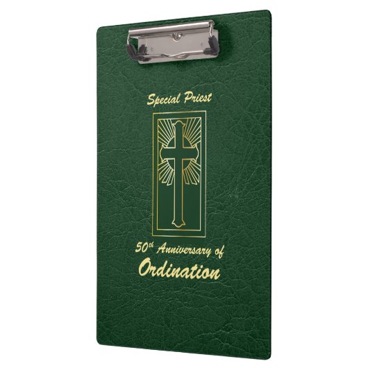コーディネーションレザールック50周年司祭 クリップボード (左)