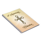 コーディネーション50周年記念金ゴールドクロス ノートブック (右側)