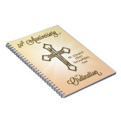 コーディネーション50周年記念金ゴールドクロス ノートブック (右側)