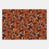 コーディネートされたスポーツギフトマルーングレーバスケットボール ラッピングペーパーシート (正面)