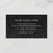 コーディネー結婚タカード 名刺 (裏面)