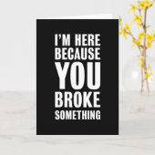 コーディングおもしろいおたくのプログラマギフト カード (黄色い花)