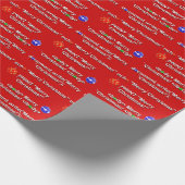 コーディングのクリスマスの紙2 ラッピングペーパー (角)