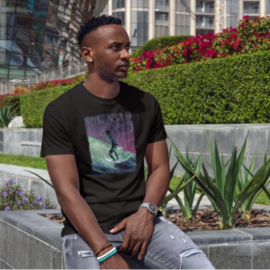 コーディングのサーファー Tシャツ