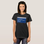 コーディングは希望を与えてくれる Tシャツ (正面フル)