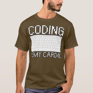 コーディングは私の心臓部 Tシャツ