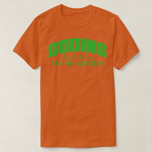コーディングはMy Dioプログラマーおもしろいである Tシャツ (デザイン正面)