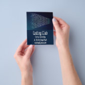 コーディングクラブコーディングキャンプコ子供へード チラシ (手)