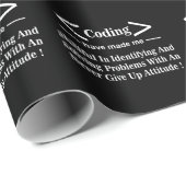 コーディングコーダプログラマコーディング ラッピングペーパー (ロールコーナー)