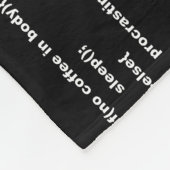 コーディングプログラマJava Java Java Java Java Java Scriptの処理 フリースブランケット (角)