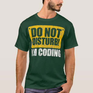 コーディングプログラミングコンピュータプログラマコーダ Tシャツ