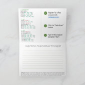 コーディング子供へカード(JavaScriptプログラム内部) カード (内部)