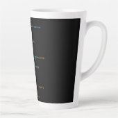 コーディング・ユーモア - 開発者の論理とテクノロジーの生活 カフェラテマグ (右)