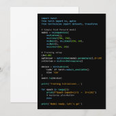 コーディング・ユーモア - 開発者の論理とテクノロジーの生活 招待状 (正面/裏面)