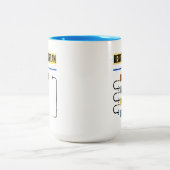 コーディング – Retirement Plan 2024 Mug ツートーンマグカップ (中央)