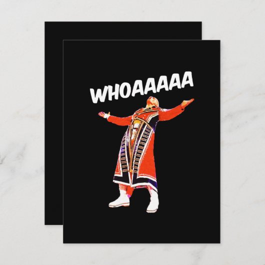 コーディwhoaaa エンクロージャーカード (正面/裏面)