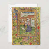 コーデックス・サー2599年11月f.39vキリスト誕生 ポストカード (正面/裏面)