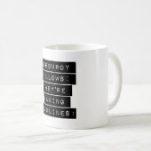 コーデュロイピローズ コーヒーマグカップ (正面右)