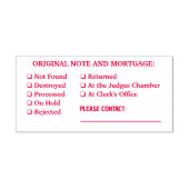 コートのスタンプ#1 セルフインキングスタンプ (デザイン)