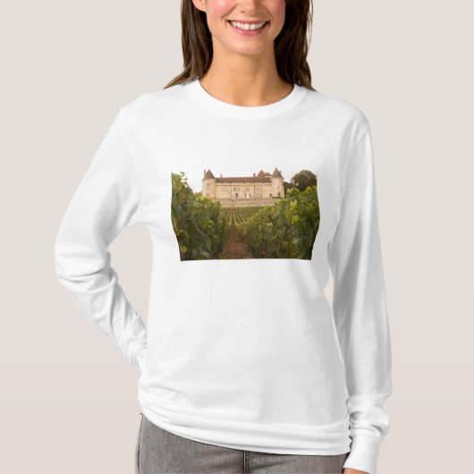 コートの古い中世のシャトー・ド・ルリ Tシャツ (正面)