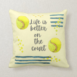 コートの水彩の方がテニスライフが良い   クッション