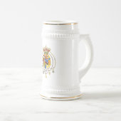 コートは2 Siciliesの役人イタリアの王国を武装させます ビールジョッキ (正面右)