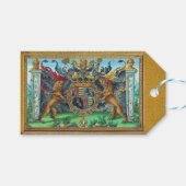 コートオブアームズギフトラベル ギフトタグ (正面(横))