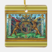 コートオブアームズセラミックオーナメント セラミックオーナメント (正面)