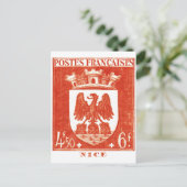 コートオブアームズニースフランス ポストカード (スタンド正面)