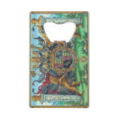 コートオブアームズボトルオープナー クレジットカード栓抜き (正面)