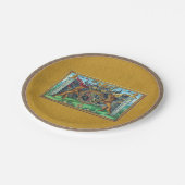 コートオブアームズ紙プレート ペーパープレート (アングル)