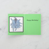 コートオブアームズ誕生日カード カード (内部)