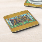 コートオブアームズ飲料用コースター コースター (左側)