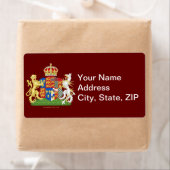 コートオブアームズAnne Boleyn ラベル (インサイチュ)