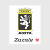 コートオブアームズAosta Valley (イタリア) シール (シート)