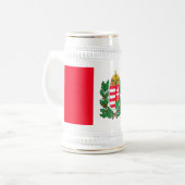 コートオブアームズHungaryブダペストの贈り物 ビールジョッキ (正面左)