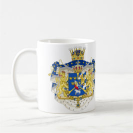 コートオブアームズKronprins Carl Gustav Av Sverige コーヒーマグカップ